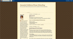 Desktop Screenshot of goldstonhomeschooling.blogspot.com