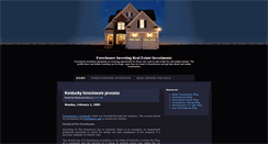 Desktop Screenshot of investingforeclosure.blogspot.com