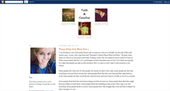 Desktop Screenshot of faithandgasoline.blogspot.com