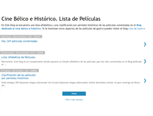 Tablet Screenshot of cine-belico.blogspot.com