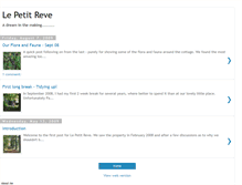 Tablet Screenshot of lepetitreve.blogspot.com