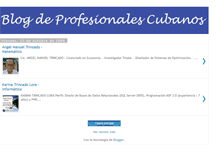Tablet Screenshot of blogdeprofesionalescubanos.blogspot.com