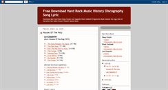 Desktop Screenshot of downloadhardrock.blogspot.com