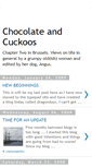 Mobile Screenshot of chocsandcuckoos.blogspot.com