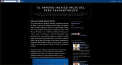 Desktop Screenshot of incasperu.blogspot.com