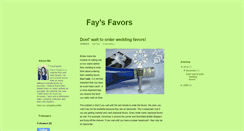 Desktop Screenshot of faysfavors.blogspot.com