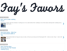 Tablet Screenshot of faysfavors.blogspot.com