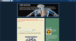 Desktop Screenshot of cibermedicine.blogspot.com