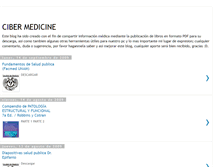 Tablet Screenshot of cibermedicine.blogspot.com