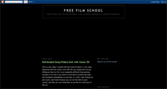 Desktop Screenshot of freefilmschool.blogspot.com