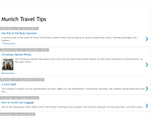Tablet Screenshot of munichtraveltips.blogspot.com