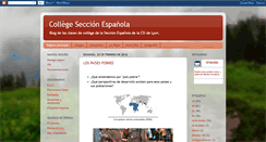 Desktop Screenshot of collegese.blogspot.com