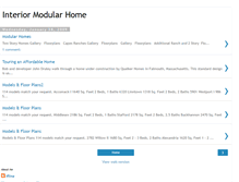 Tablet Screenshot of interrior-modular-home.blogspot.com