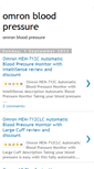 Mobile Screenshot of omronbloodpressurereview.blogspot.com