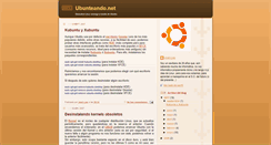 Desktop Screenshot of novato-ubuntu.blogspot.com