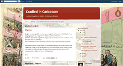 Desktop Screenshot of cradledincaricature.blogspot.com