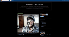 Desktop Screenshot of kulturaleunuchs.blogspot.com