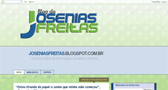 Desktop Screenshot of joseniasfreitas.blogspot.com
