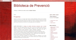 Desktop Screenshot of biblioteca-prl.blogspot.com
