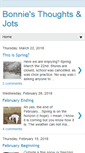 Mobile Screenshot of bonniethoughtsjots.blogspot.com
