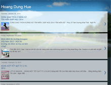Tablet Screenshot of hoangdunghue.blogspot.com