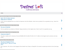 Tablet Screenshot of desiresloft.blogspot.com