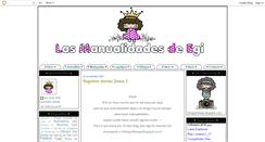 Desktop Screenshot of manualidadesegi.blogspot.com