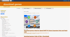 Desktop Screenshot of download-nowgames.blogspot.com