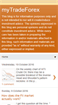 Mobile Screenshot of mytradeforex.blogspot.com