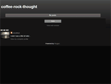 Tablet Screenshot of coffee-rock-thought.blogspot.com