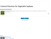 Tablet Screenshot of green-soyabean.blogspot.com