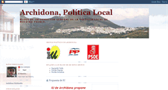 Desktop Screenshot of localesarchidona.blogspot.com