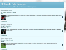 Tablet Screenshot of elblogdedalecarnegie.blogspot.com