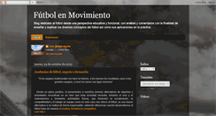 Desktop Screenshot of futbolenmovimiento.blogspot.com