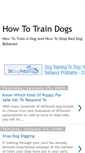 Mobile Screenshot of how-to-train-dogs.blogspot.com