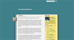 Desktop Screenshot of dailydiary-adrian.blogspot.com