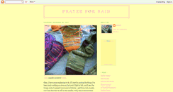 Desktop Screenshot of prayerforrain.blogspot.com