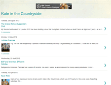 Tablet Screenshot of kateinthecountryside.blogspot.com