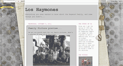 Desktop Screenshot of loshaymones.blogspot.com