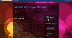 Desktop Screenshot of bettina-buckleupenjoytheride.blogspot.com