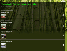 Tablet Screenshot of dreamlandmlm.blogspot.com