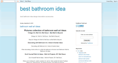 Desktop Screenshot of bestbathroomidea.blogspot.com