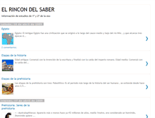 Tablet Screenshot of el-rincon-del-saber.blogspot.com