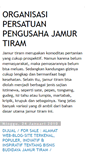Mobile Screenshot of organisasi-jamur-tiram.blogspot.com