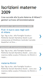 Mobile Screenshot of iscrizionimaterne2009.blogspot.com
