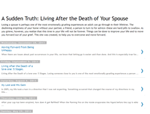 Tablet Screenshot of livingafterthedeathofyourspo.blogspot.com