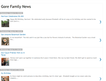 Tablet Screenshot of gorefamilynews.blogspot.com