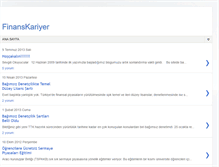 Tablet Screenshot of finanskariyer.blogspot.com