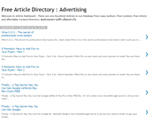 Tablet Screenshot of advertisingarticle.blogspot.com