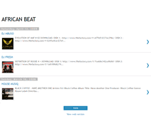 Tablet Screenshot of african-beat.blogspot.com